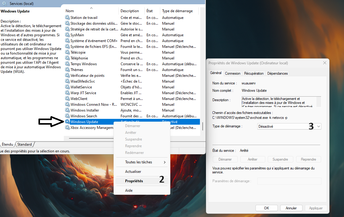 Désactiver-le-démarrage-du-programme-Windows-Update